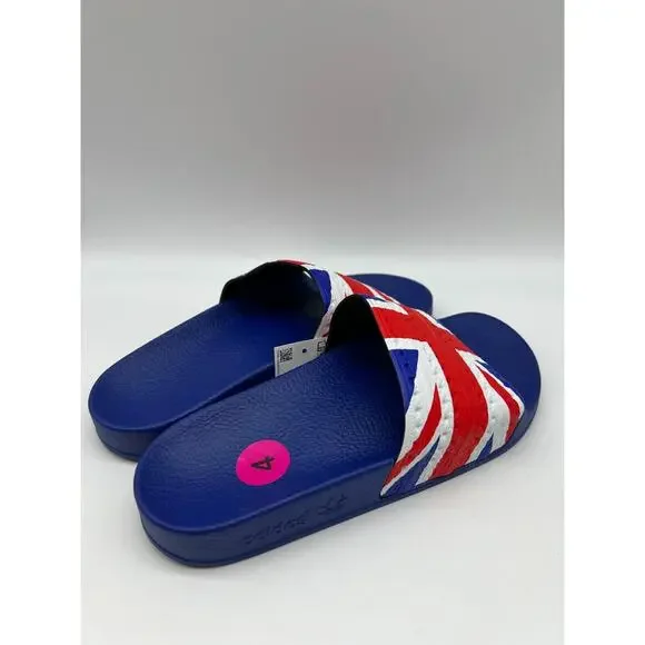 Adidas Originals Adilette Great Britain Slides G55377 Men’s Size 4 NWT - Picture 11 of 12